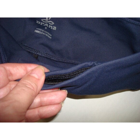 NWT New Prana Transform Capri High Waist S Legging Womens Yoga Pilates Navy Blue - Picture 7 of 7